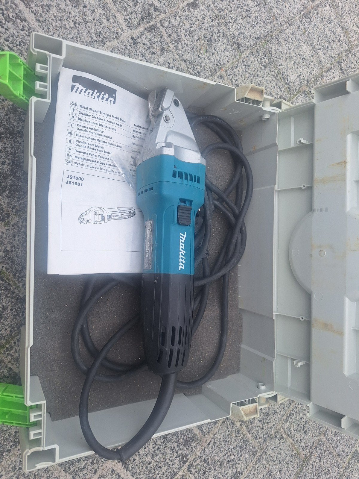 makita plaatschaar, Ophalen, 1000 watt of meer, Haakse handslijpmachine