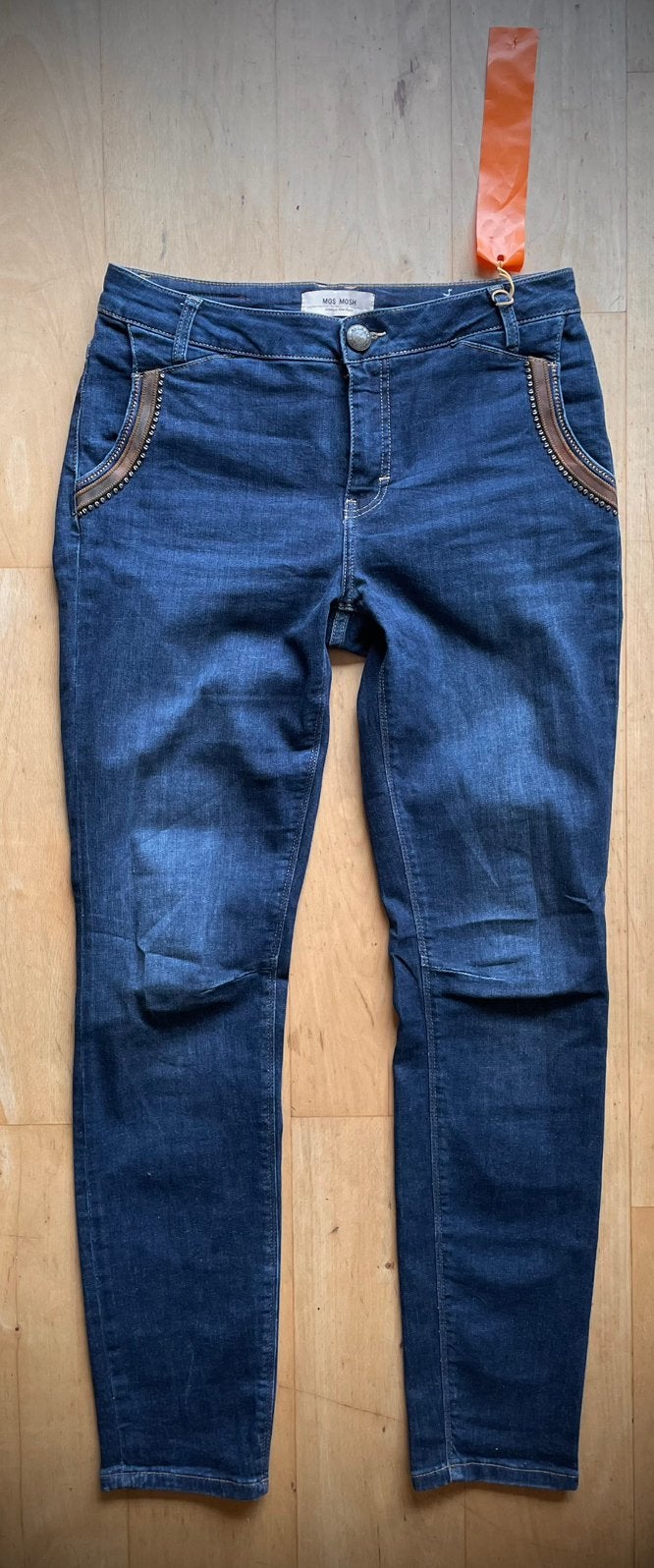 Mos Mosh Etta jeans spijkerbroek W29 L32 blauw, Ophalen of Verzenden, Zo goed als nieuw, Blauw, W28 - W29 (confectie 36)