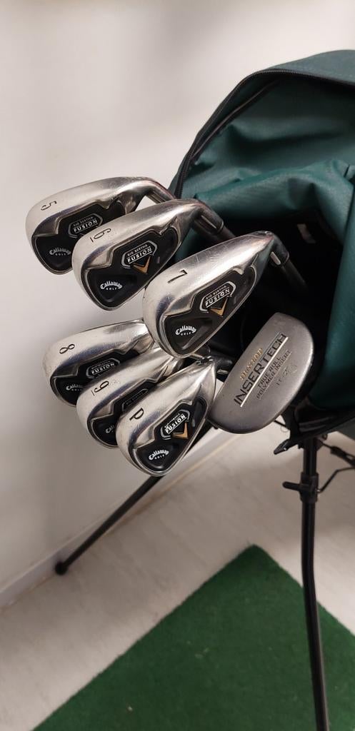 Callaway Golfset met Tas - Fusion & Diablo Drivers, Sport en Fitness, Golf, Ophalen, Gebruikt, Set, Callaway