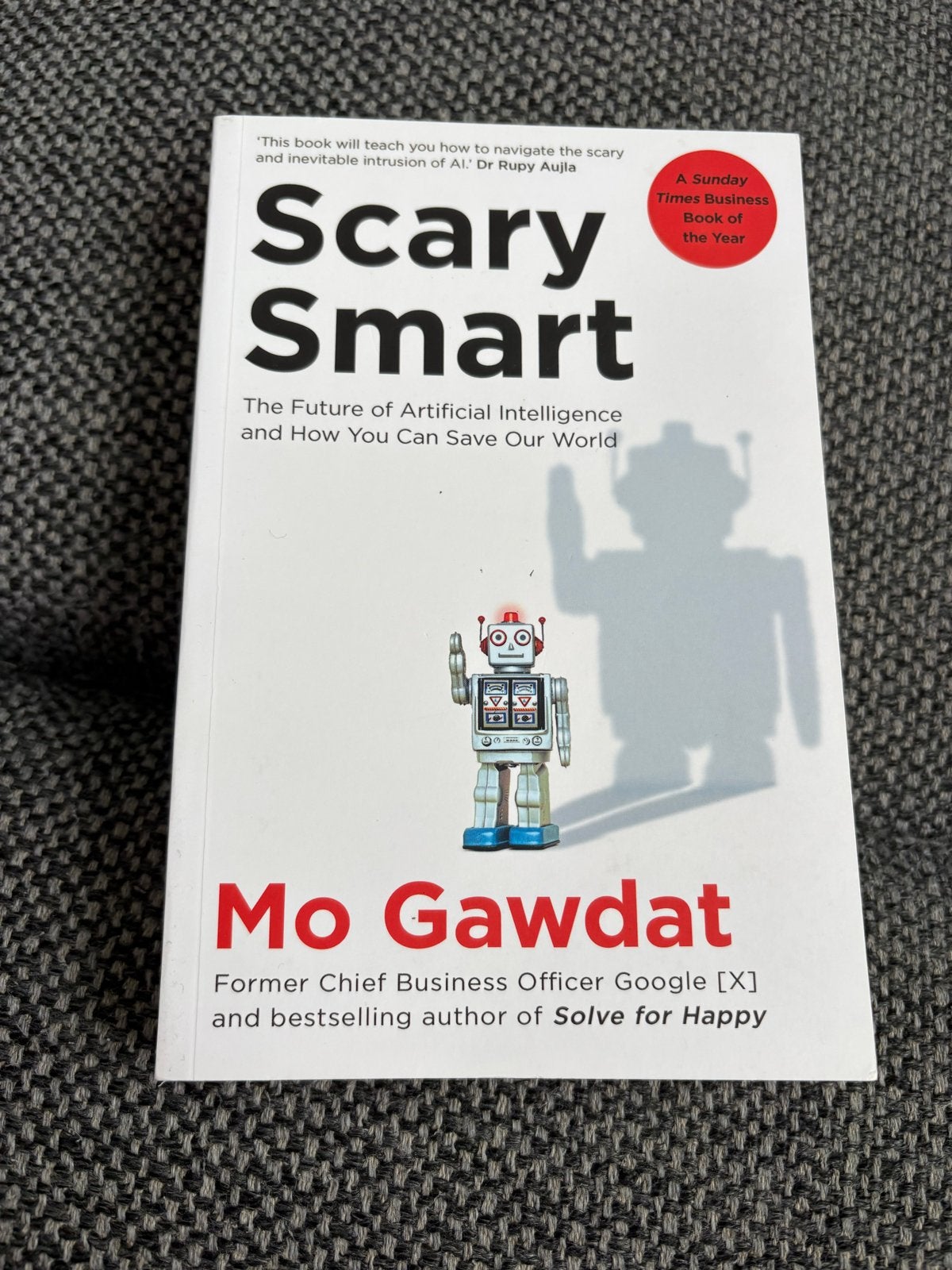 Scary Smart: De toekomst van AI door Mo Gawdat, Ophalen of Verzenden, Zo goed als nieuw, Overige wetenschappen