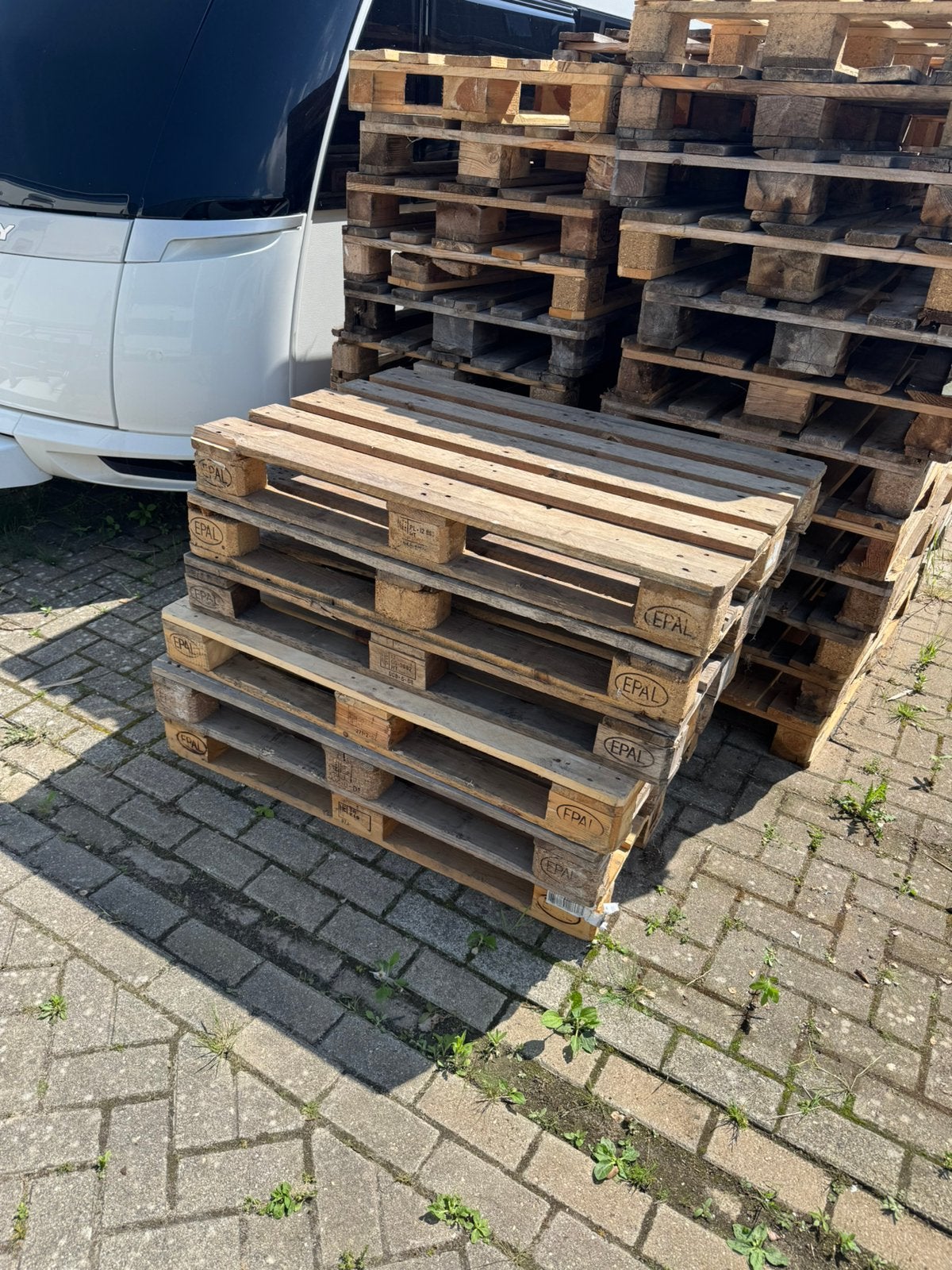 Europallet, Ophalen, Gebruikt, Pallet, Minder dan 200 cm