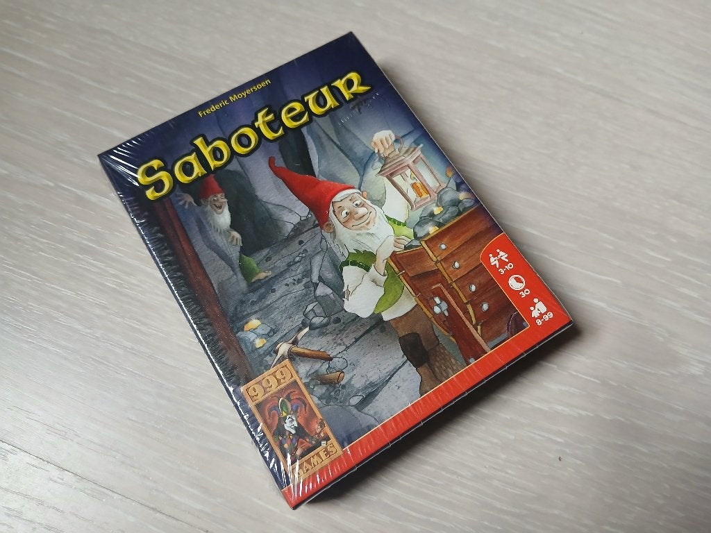 Saboteur kaartspel (NOG IN PLASTIC), Hobby en Vrije tijd, Gezelschapsspellen | Kaartspellen, Vijf spelers of meer, Ophalen of Verzenden