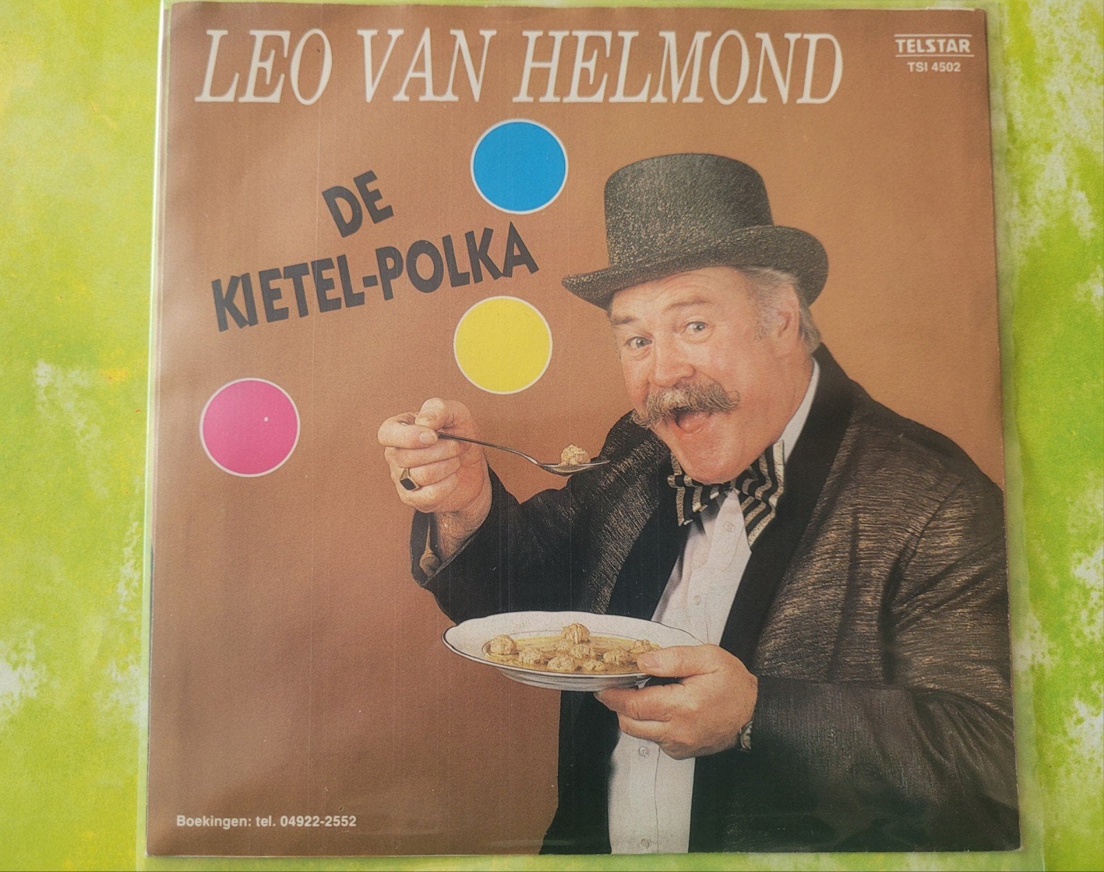 Leo van Helmond - De kietel polka -  Soep met ballen., Ophalen, Zo goed als nieuw, Overige formaten, Levenslied of Smartlap