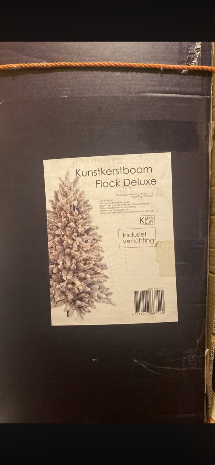 Kerstboom, Ophalen, Gebruikt