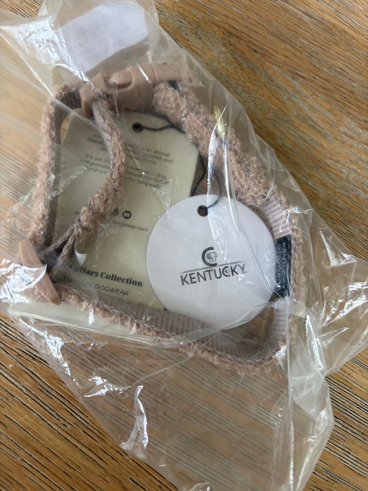Kentucky halsband maat XS teddy fleece, Dieren en Toebehoren, Ophalen of Verzenden, Nieuw