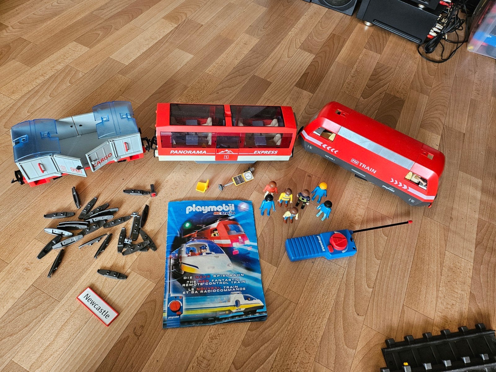 Playmobil Trein 4010 met Rails en Batterijbox - Gebruikt, Ophalen, Gebruikt, Complete set, Voertuig