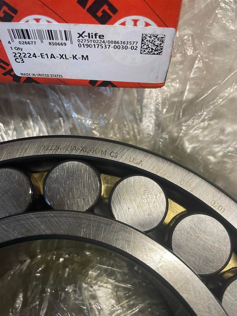 Nieuw FAG dubbelrijig tonlager 22224-E1A-XL-K-M C3, Doe-het-zelf en Verbouw, Metalen, Ophalen