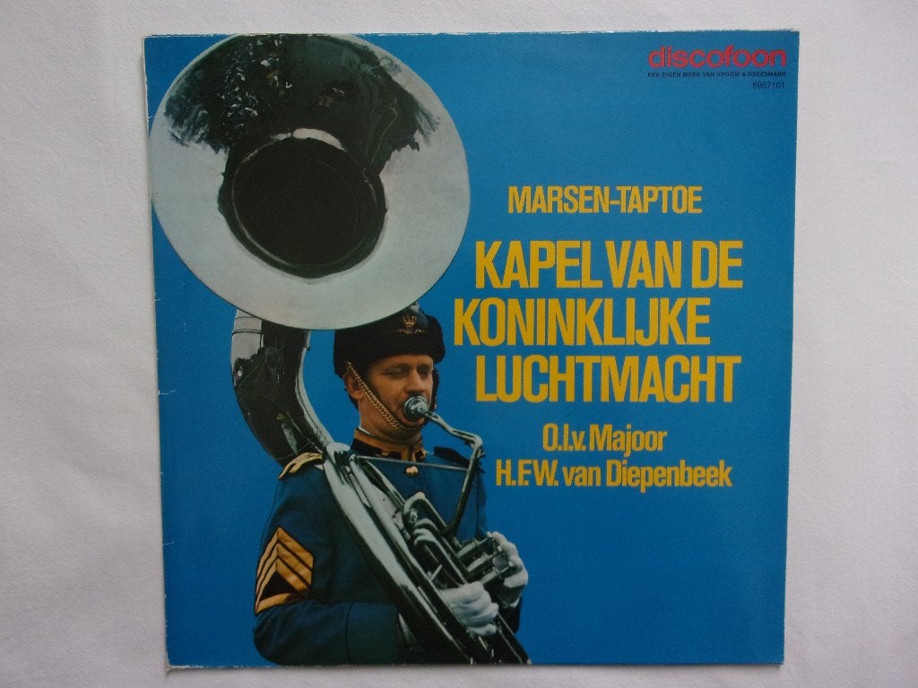 Kapel van de koninklijke luchtmacht - Marsen taptoe LP, Ophalen of Verzenden, Gebruikt, 12 inch, LP
