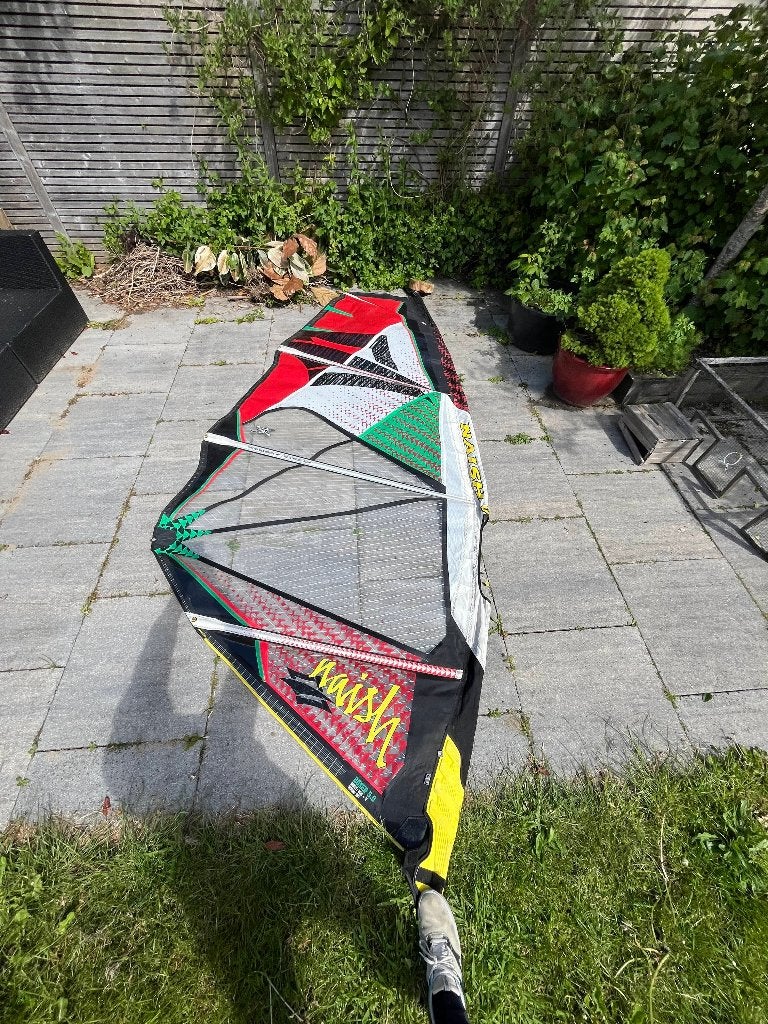 Windsurf zeil Naish Boxer 5.0, Watersport en Boten, Windsurfen, Ophalen, 5 tot 6.5 m², Zeil, Gebruikt