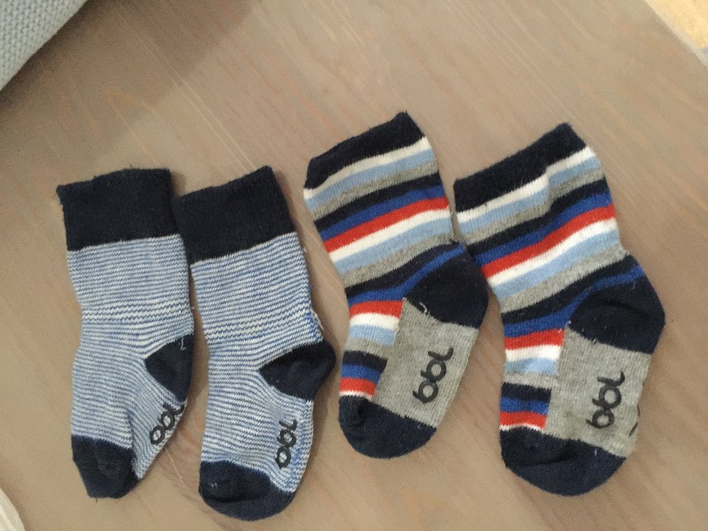 Sokken beebie love BBL 2 paar, Ophalen, Zo goed als nieuw, Jongetje of Meisje, Sokjes