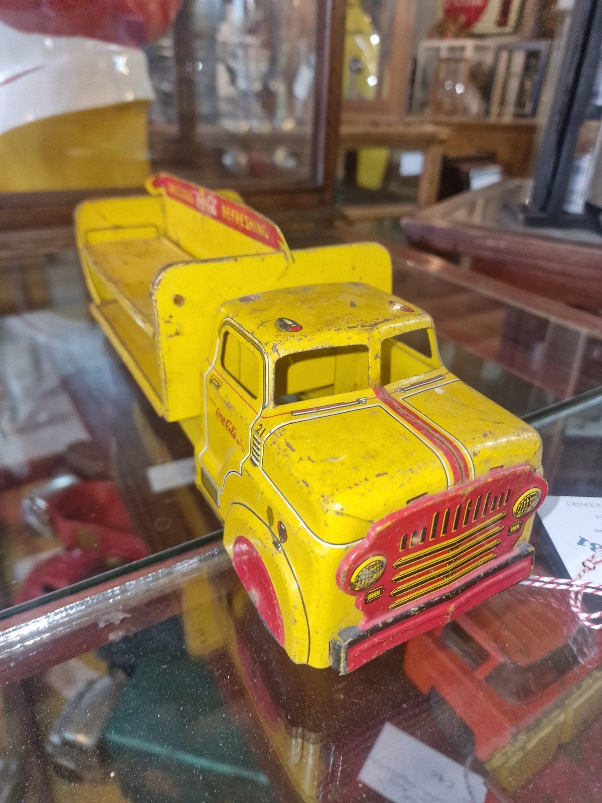 buddy l en marx Coca-Cola truck, Ophalen