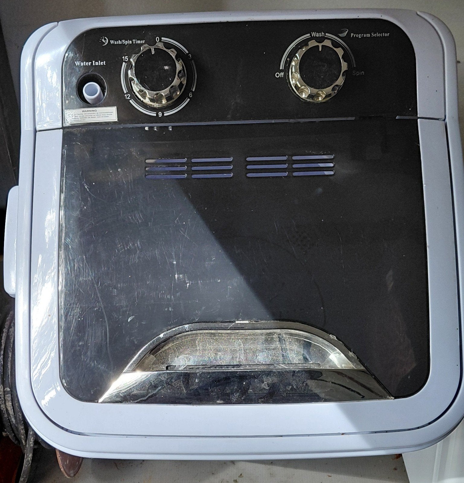 Camping Wasmachine - Ideaal voor kleine wasjes, Ophalen, Gebruikt