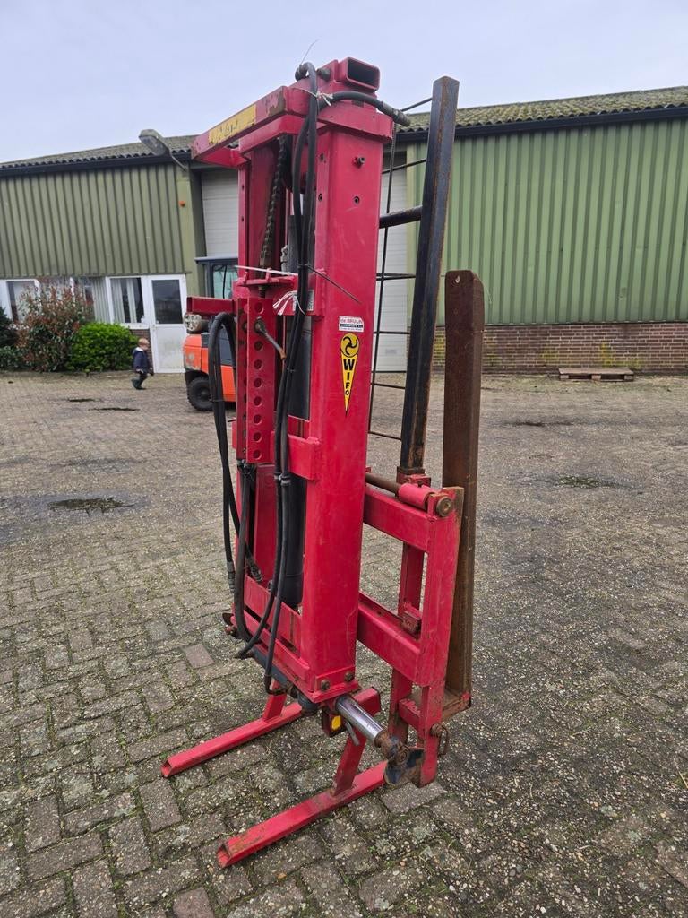 Hefmast Schoffelmachine hefmast Palletdrager frees grondbak, Zakelijke goederen, Ophalen of Verzenden