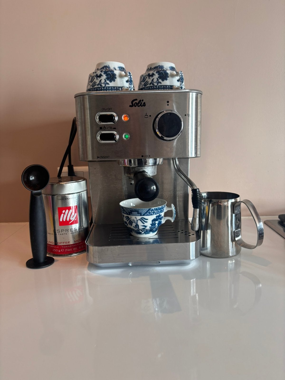 Solis pistonmachine, Ophalen, Zo goed als nieuw, Espresso apparaat