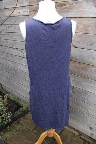 Jurk donkerblauw Zizzi mt S (42/44) Vaste prijs OPRUIMING, Zizzi, Blauw, Maat 42/44 (L), Ophalen of Verzenden