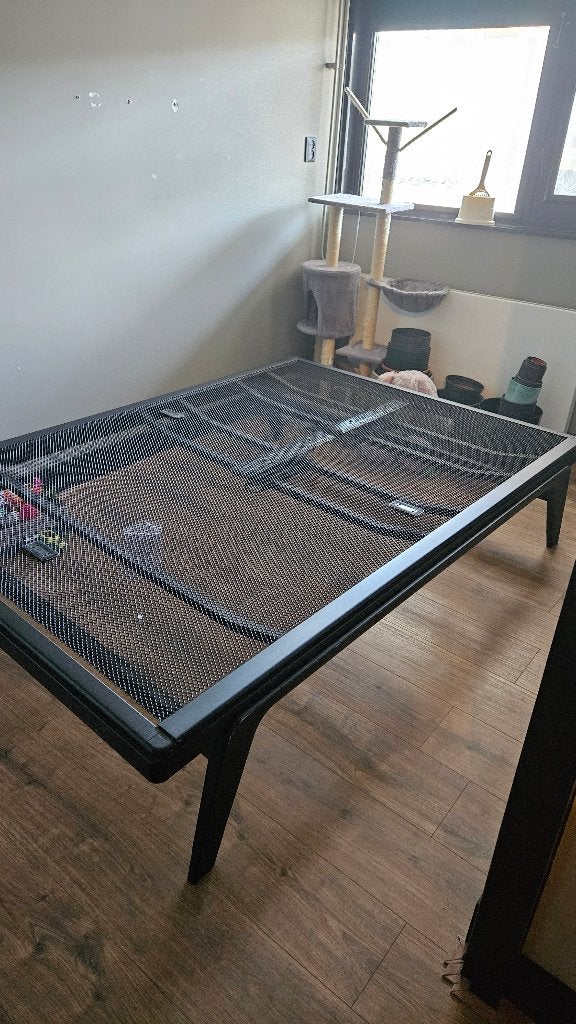 Auping bed, Ophalen, Verstelbaar, Zwart, 140 cm
