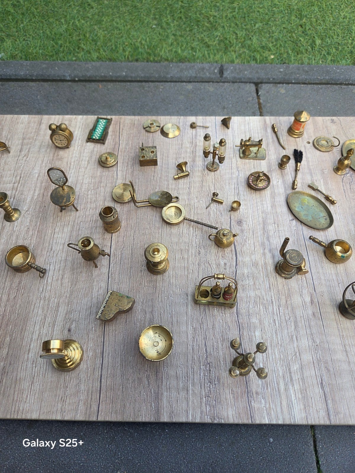 messing miniaturen meer dan 40 stuk, 4 bedels of meer, Ophalen of Verzenden, Overige materialen, Overige merken