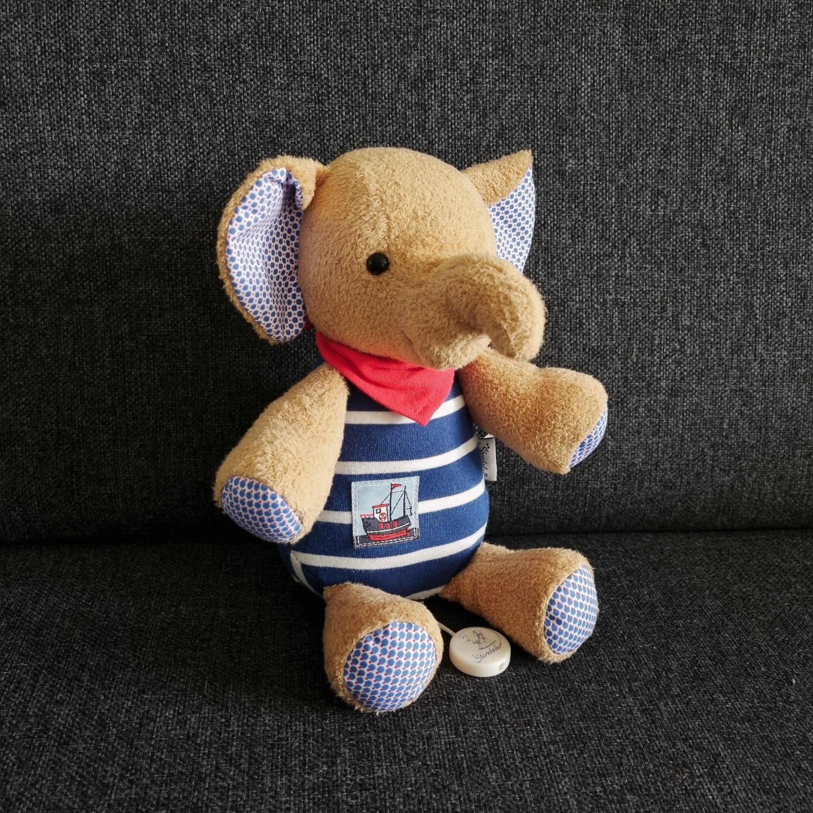 Sterntaler muziekdoosje olifant erwin elefant, Ophalen of Verzenden, Olifant