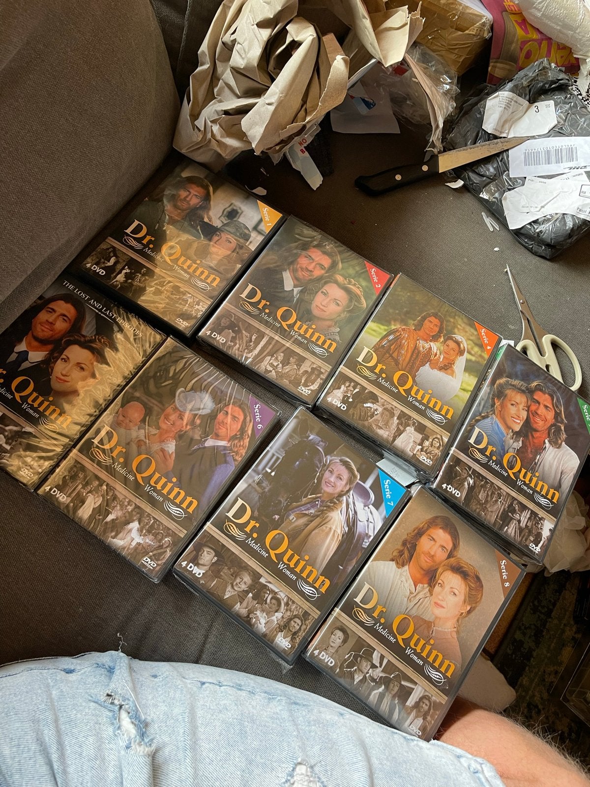Dr. Quinn, Medicine Woman DVD 1-8 movie alleen 3 niet, Cd's en Dvd's, Boxset, Drama, Ophalen of Verzenden, Zo goed als nieuw