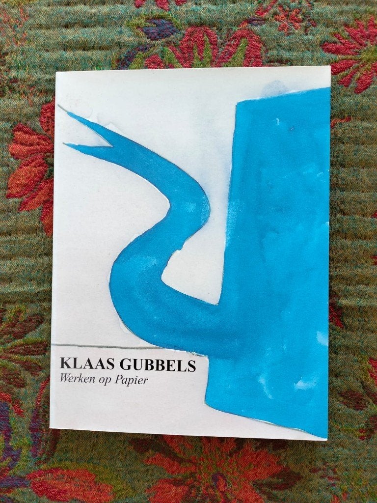 Klaas Gubbels - Werken op Papier (gesigneerd), Klaas Gubbels, Ophalen of Verzenden, Zo goed als nieuw, Grafische vormgeving