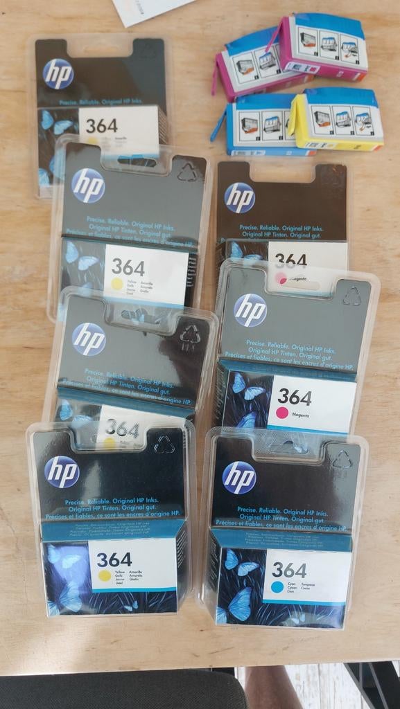 HP 364 Inktpatronen - Diverse Kleuren (Nieuw), Computers en Software, Printerbenodigdheden, Ophalen of Verzenden, Nieuw, Cartridge