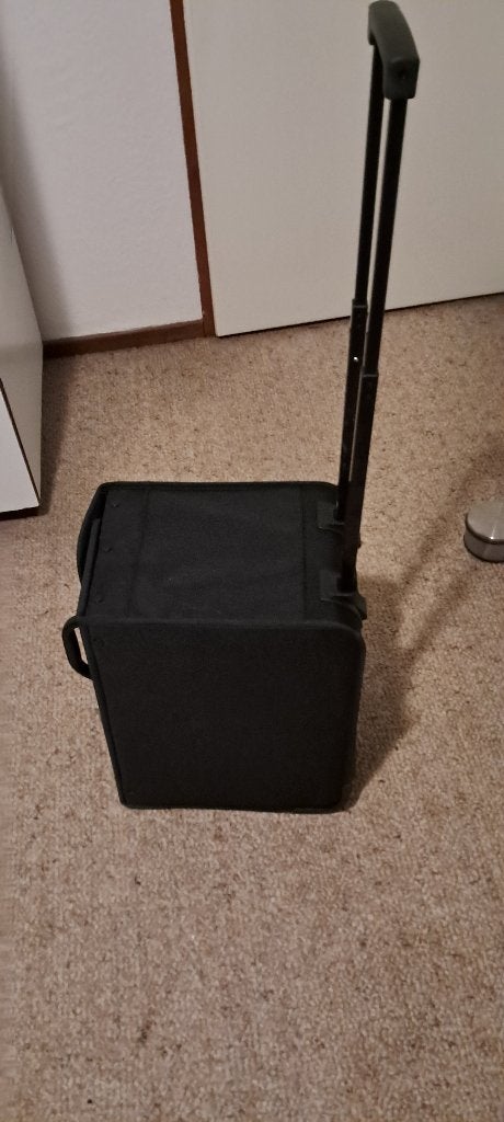 Samsonite pilotenkoffer / rolkoffer,  mechanisch codeslot, Hard kunststof, Minder dan 50 cm, Ophalen of Verzenden, Zo goed als nieuw