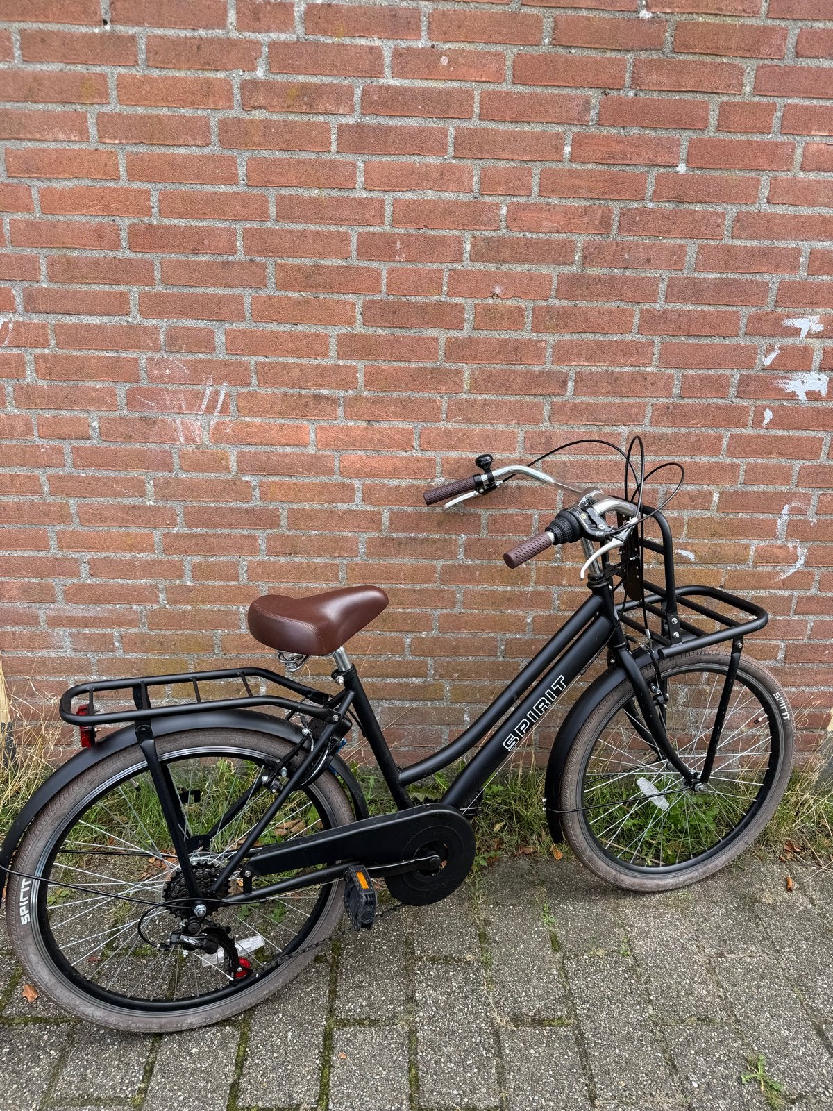 Gebruikte Spirit meisjesfiets 24 inch met versnellingen, Fietsen en Brommers, Fietsen | Meisjes, Ophalen, Velgrem, Handrem, Gebruikt