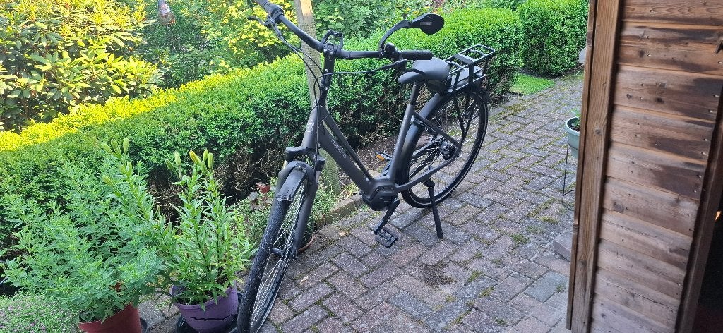 Multicycle elektrische damesfiets maat 49, Zo goed als nieuw, 47 tot 51 cm, 50 km per accu of meer, Ophalen