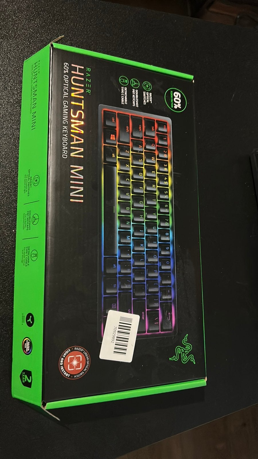 Razer huntsman mini, Computers en Software, Ophalen of Verzenden, Zo goed als nieuw
