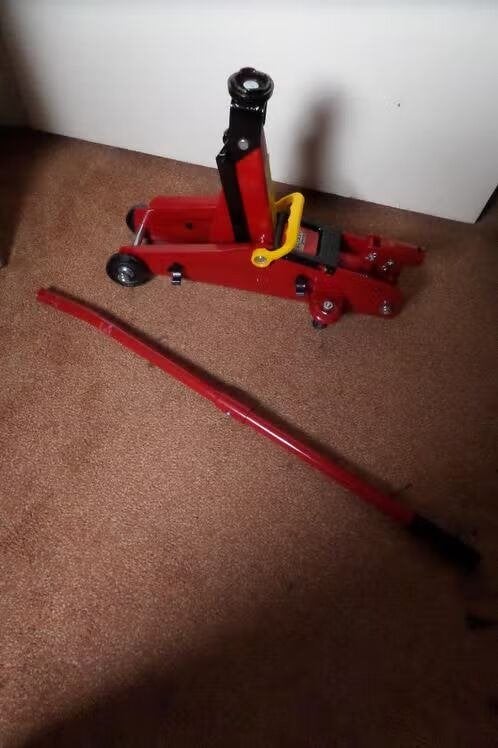 Krik - Garagekrik - Max 2000 kg - Lifthoogte 135-360mm, Ophalen, Nieuw, Manueel, Garagekrik