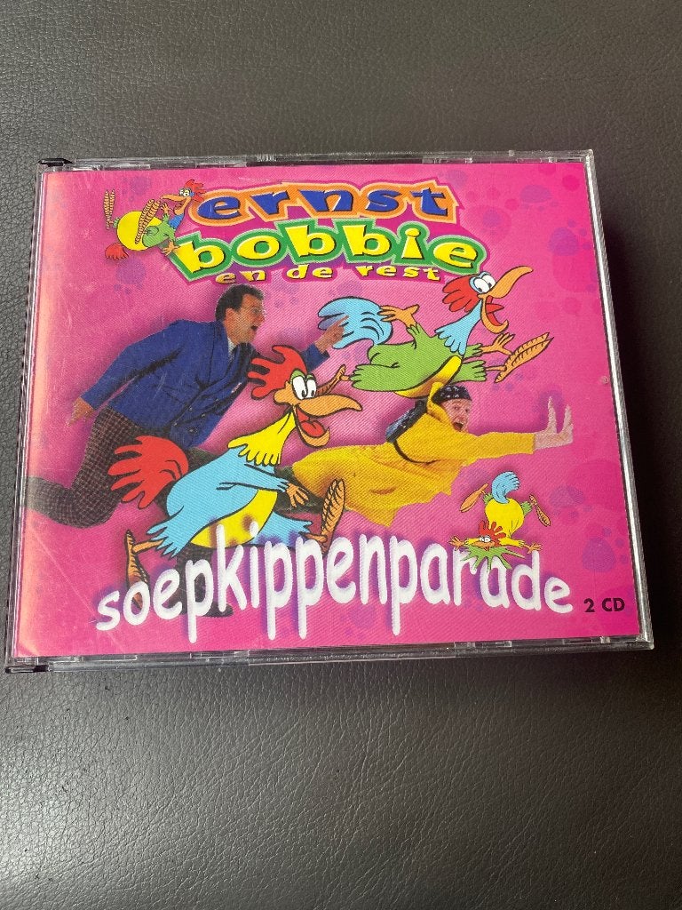 Ernst, Bobbie en de rest - Soepkippenparade (2 CD), Gebruikt, 6 tot 9 jaar, Ophalen of Verzenden, Muziek