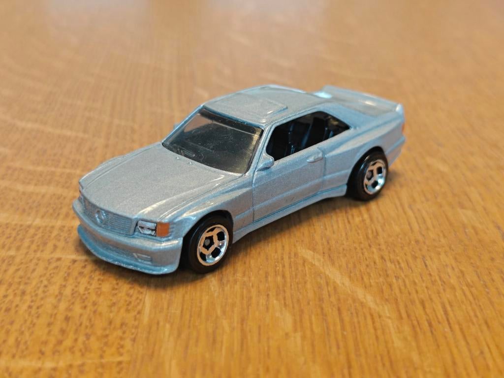 Hot Wheels Mercedes 560 SEC ZILVER, Hobby en Vrije tijd, Ophalen of Verzenden, Auto