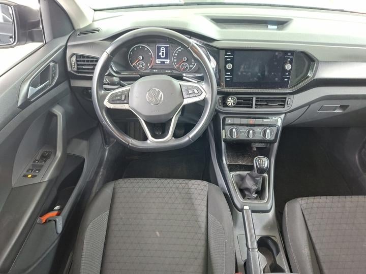 Volkswagen T-Cross 1.0 TSI Life 1e-Eig. & Keurig-Onderh BOVA, 12 maanden, Gebruikt, Zwart, Origineel Nederlands
