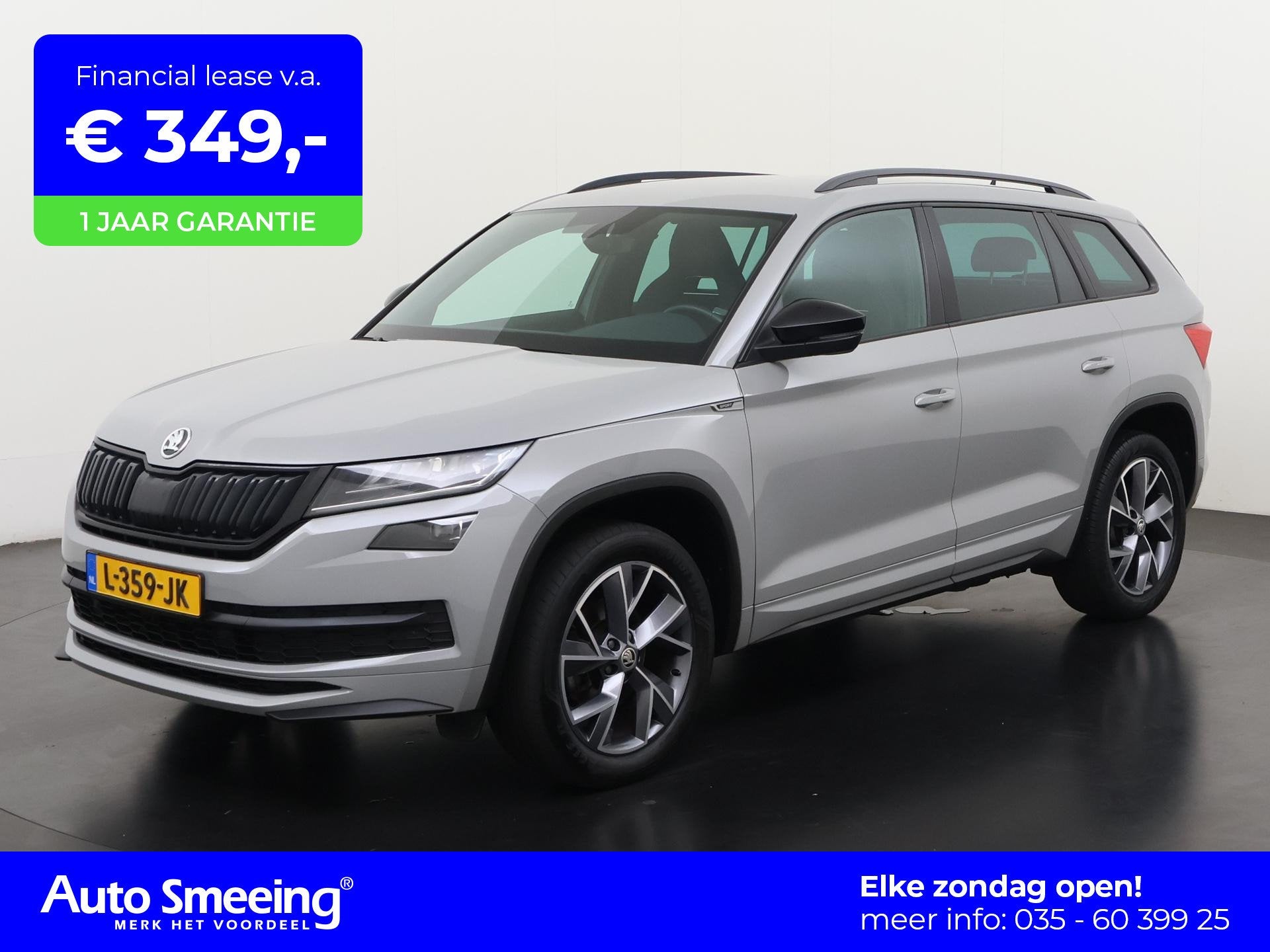 Skoda Kodiaq 1.5 TSI Sportline | Trekhaak | Virtual Cockpit, Auto's, Voorwielaandrijving, 12 maanden, 4 cilinders, Alcantara