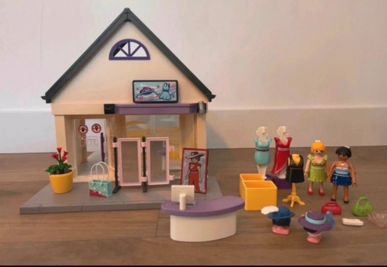 Playmobil 70017 Mode Boutique, Ophalen of Verzenden, Zo goed als nieuw, Meisje