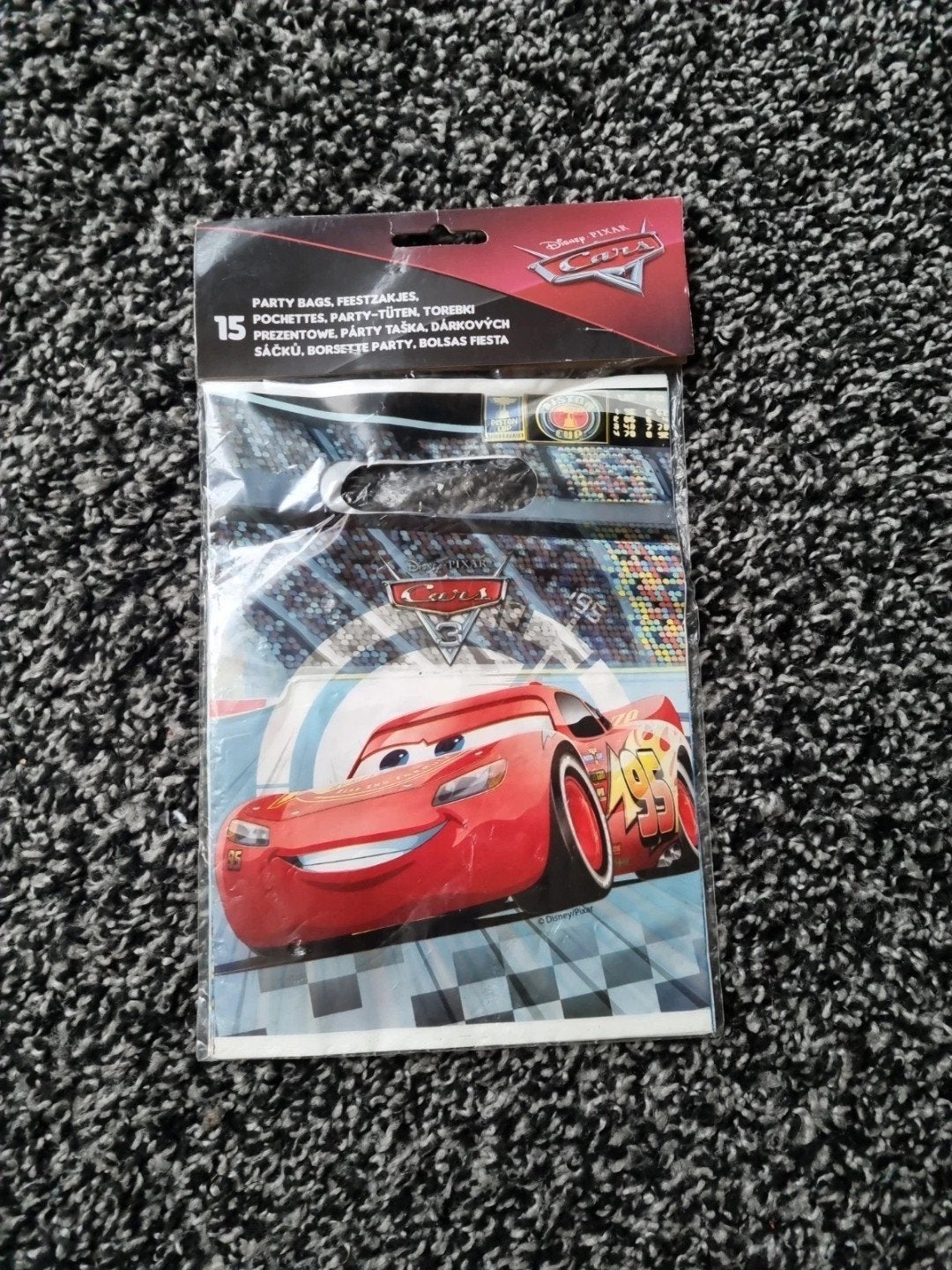 Verjaardagszakjes Cars, Ophalen of Verzenden, Nieuw