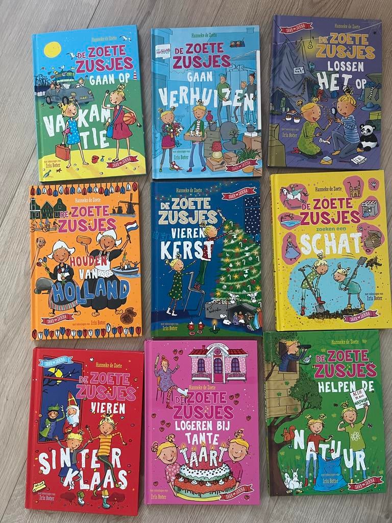 De Zoete Zusjes boeken - Complete set van 9 titels, Ophalen of Verzenden, Zo goed als nieuw, Fictie algemeen