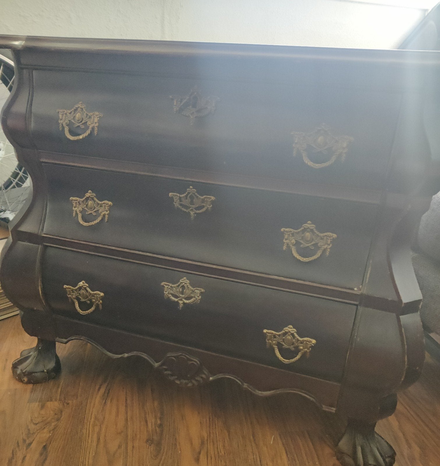 Vintage commode met lades - Klassiek design, Ophalen, Gebruikt, 100 tot 150 cm, Klassiek, Antiek