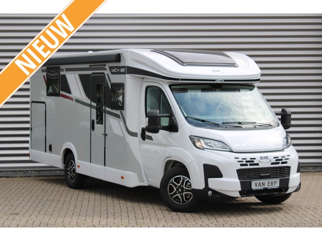 McLouis MC4 881 140PK Fiat Automaat Nieuw 2026, Caravans en Kamperen, Campers, Automaat, Ringverwarming, Fiat, 7 tot 8 meter