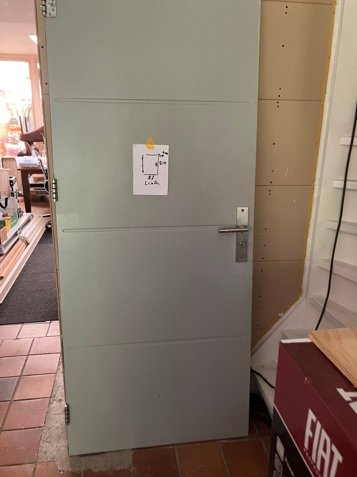 Voordeur, Ophalen, Zo goed als nieuw, Buitendeur, 200 tot 215 cm