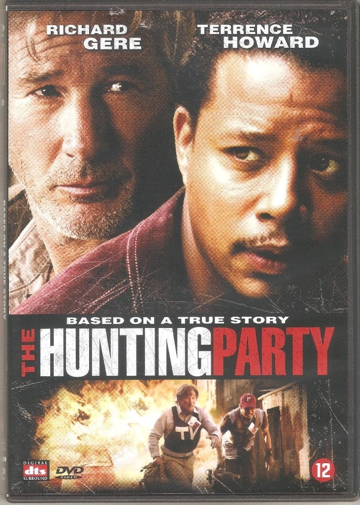 The Hunting Party - Richard Shepard ( Richard Gere ), Cd's en Dvd's, Nederlands, Ophalen of Verzenden, Zo goed als nieuw, Vanaf 12 jaar