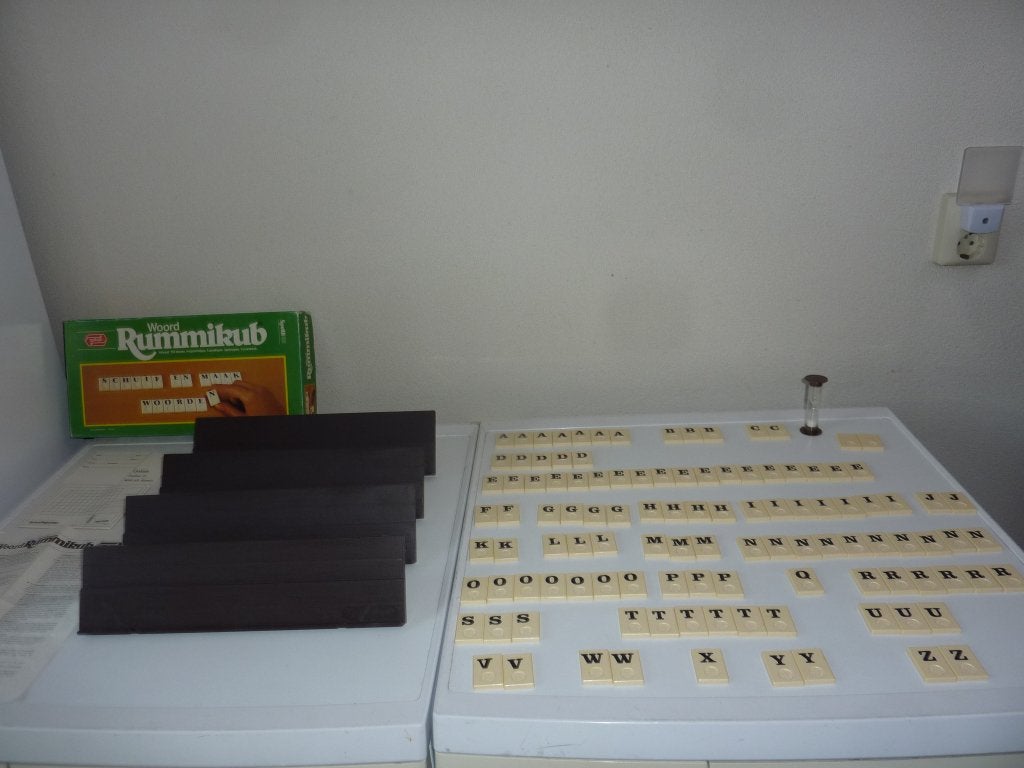 Woord Rummikub. Goliath., Drie of vier spelers, Ophalen of Verzenden, Gebruikt, Goliath