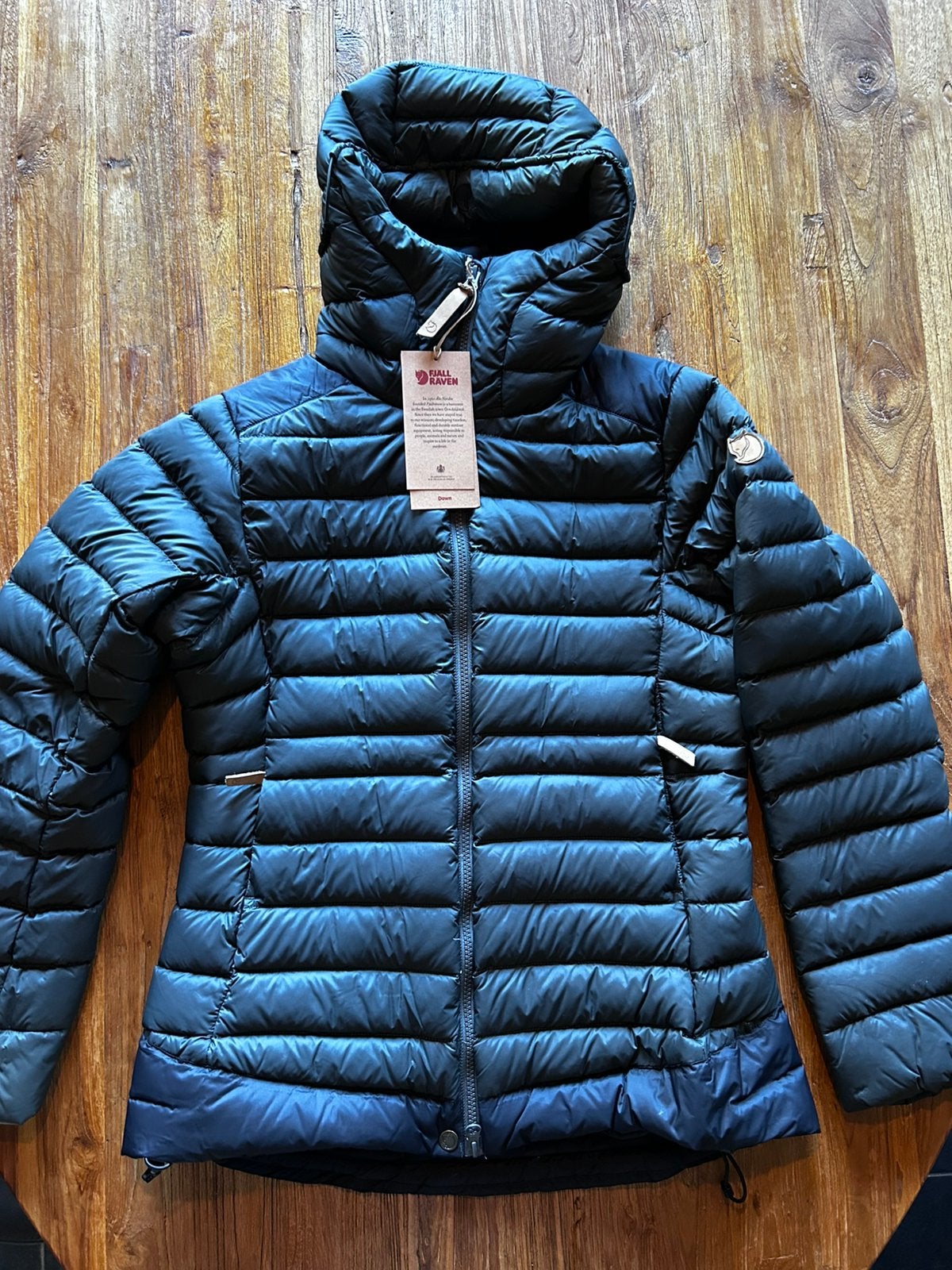 Fjallraven Keb Touring Down Jacket W. Maat M, Ophalen of Verzenden, Nieuw, Maat 38/40 (M), Grijs