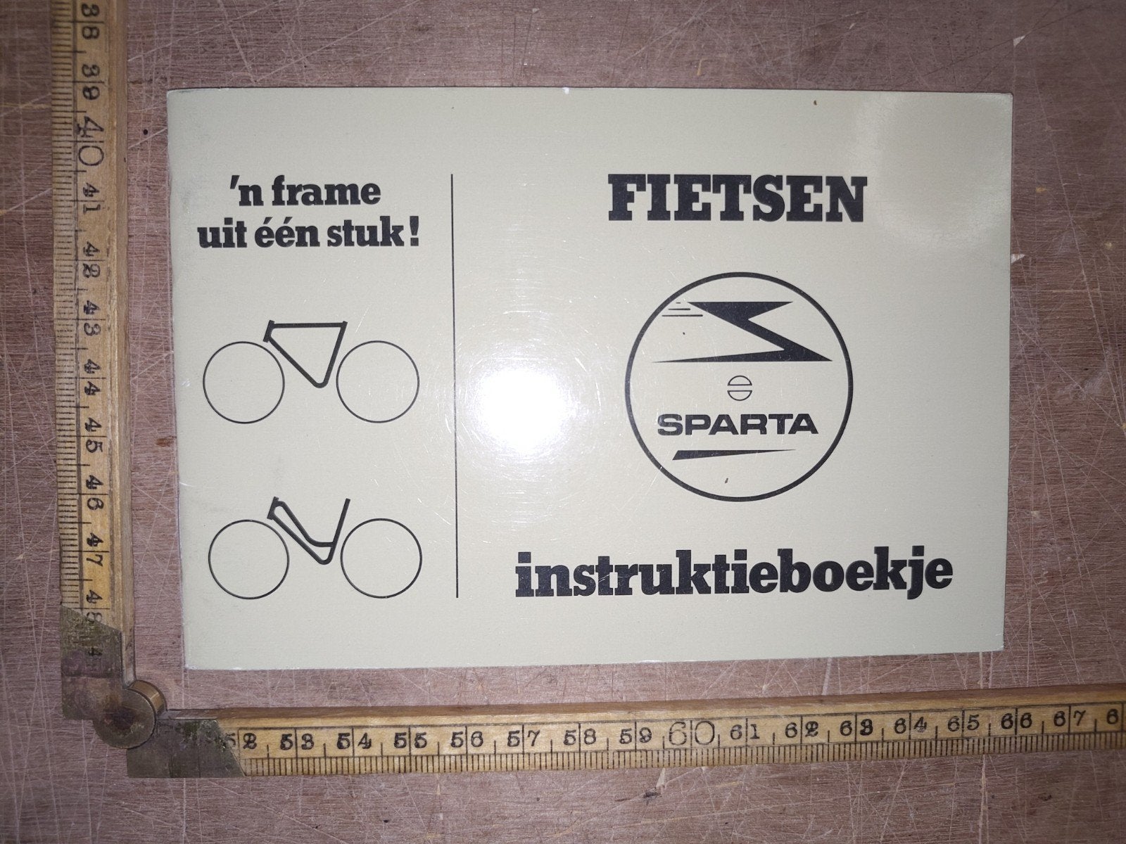 Instructie boekje Sparta Fietsen, Ophalen of Verzenden, Zo goed als nieuw