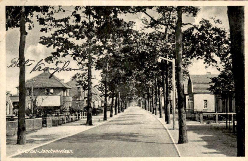 Nijverdal - Jockheerelaan, Ophalen of Verzenden, 1940 tot 1960, Gelopen, Overijssel