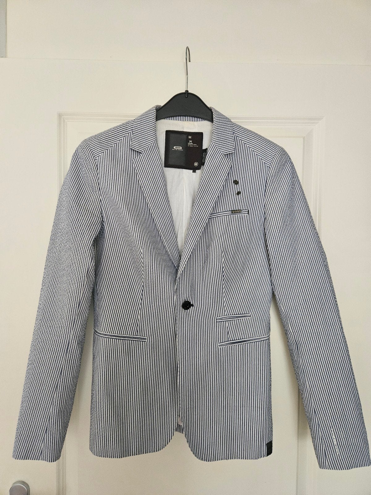 Supergave G-Star blazer maat M, met diverse mooie accenten., Maat 38/40 (M), Overige kleuren, Ophalen of Verzenden, Jasje