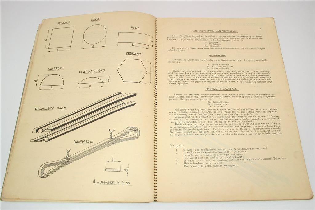 Materialen en Gereedschappen 1e Deel [Ambachtsschool 1941], Ophalen of Verzenden, Gelezen, Overige onderwerpen