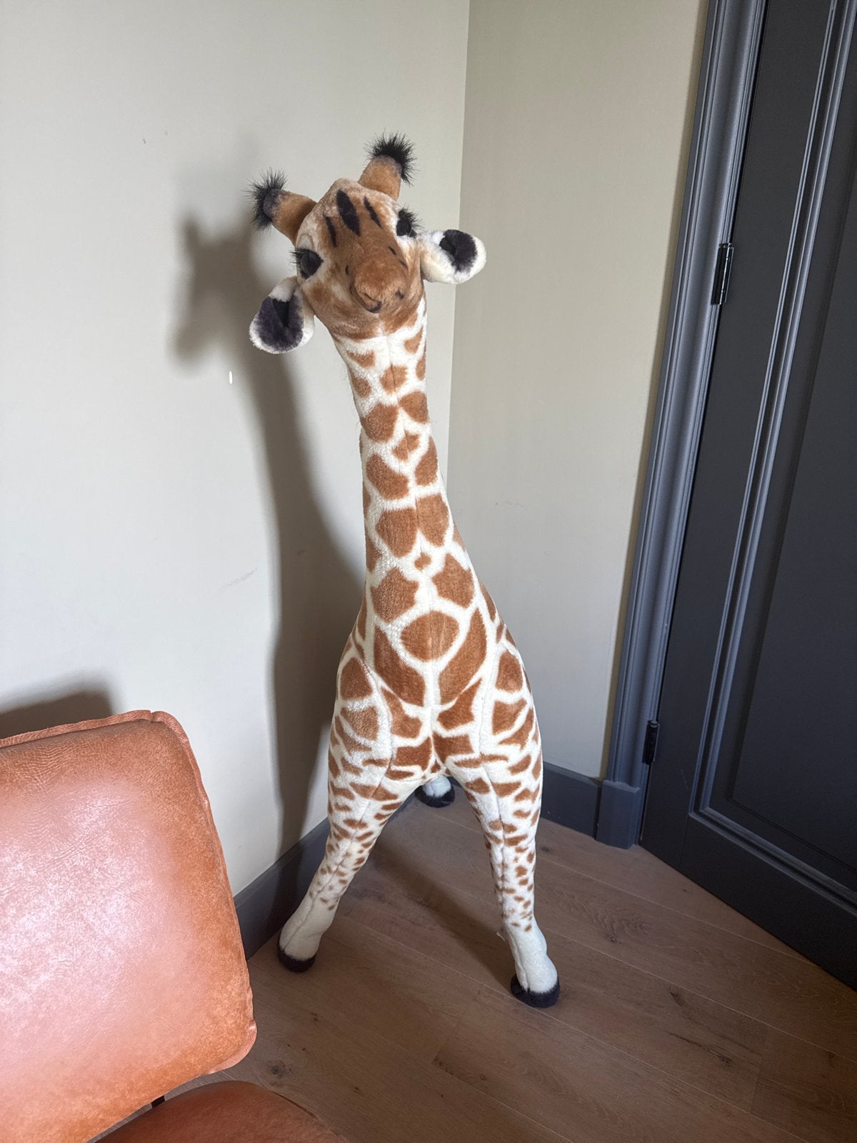 Grote Melissa & Doug Giraffe - Leuk voor op kinderkamer, Kinderen en Baby's, Speelgoed | Knuffels en Pluche, Ophalen, Overige merken