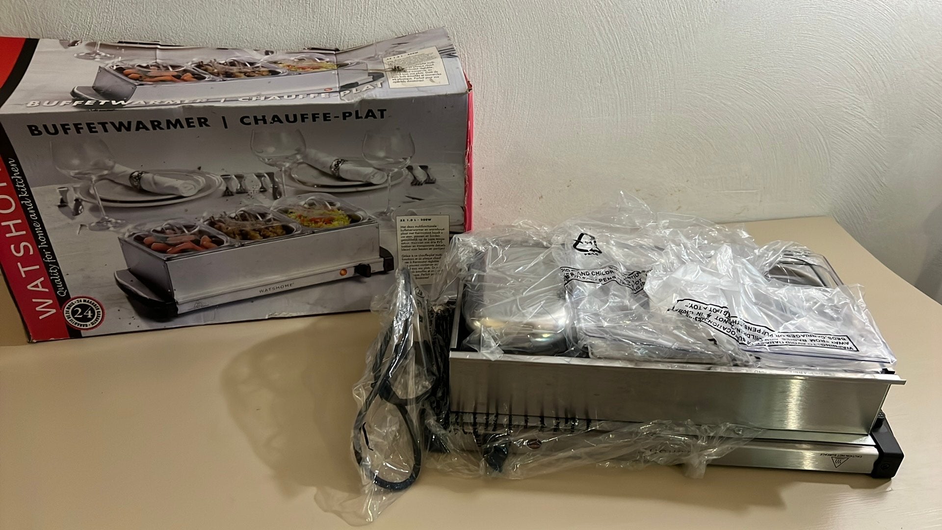 Nieuwe buffet warmhouder, Ophalen, Nieuw