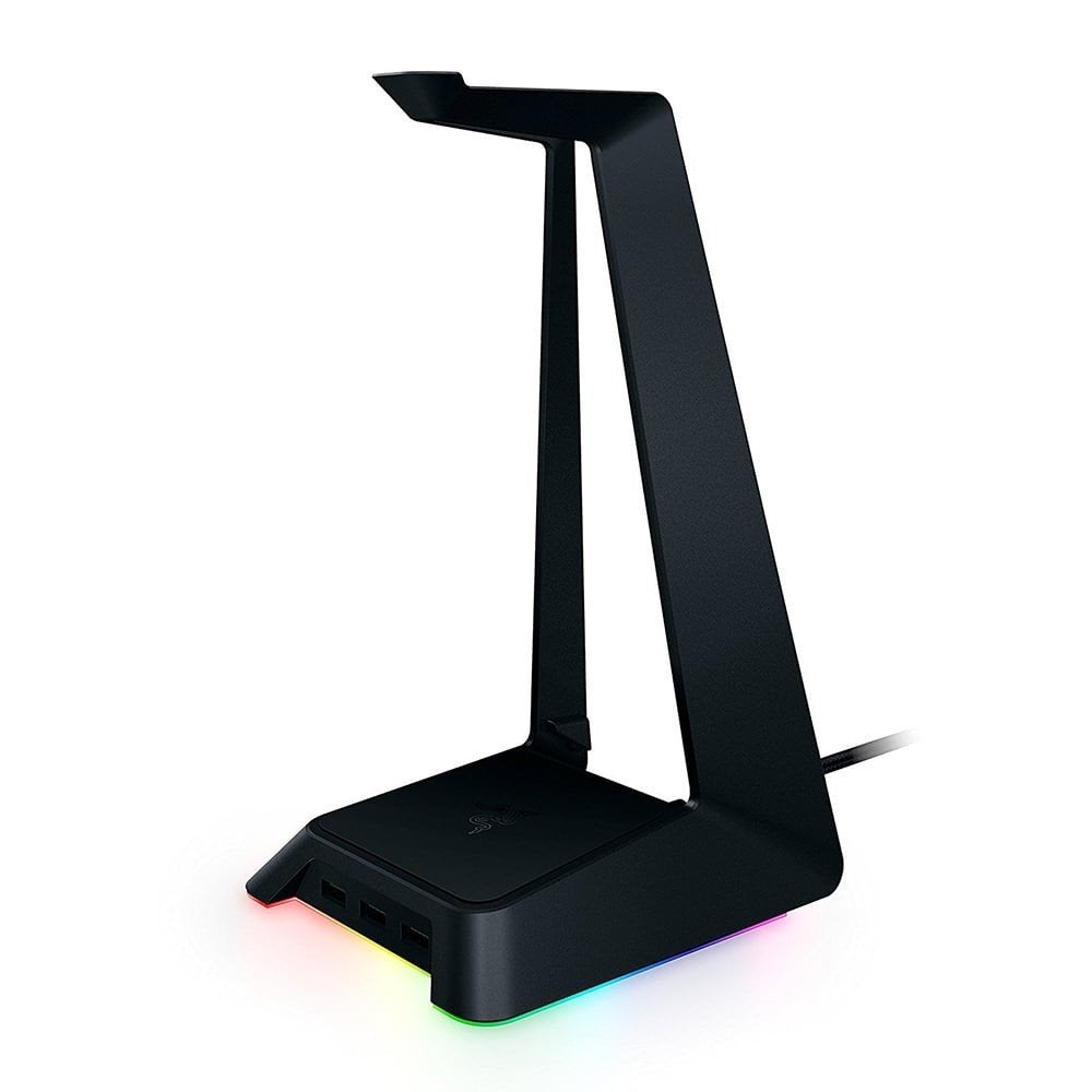 Razer Base Station Chroma Headsetstandaard met USB Hub, Houder/standaard, Ophalen of Verzenden, Zo goed als nieuw, Razer